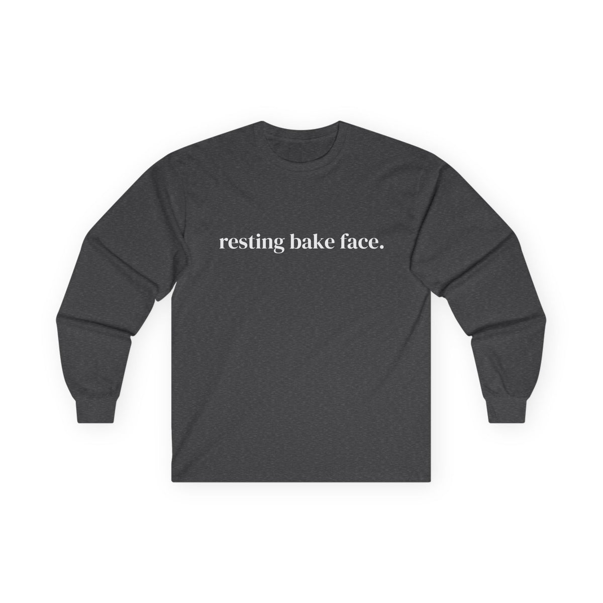 Resting Bake Face Long Sleeve Tee