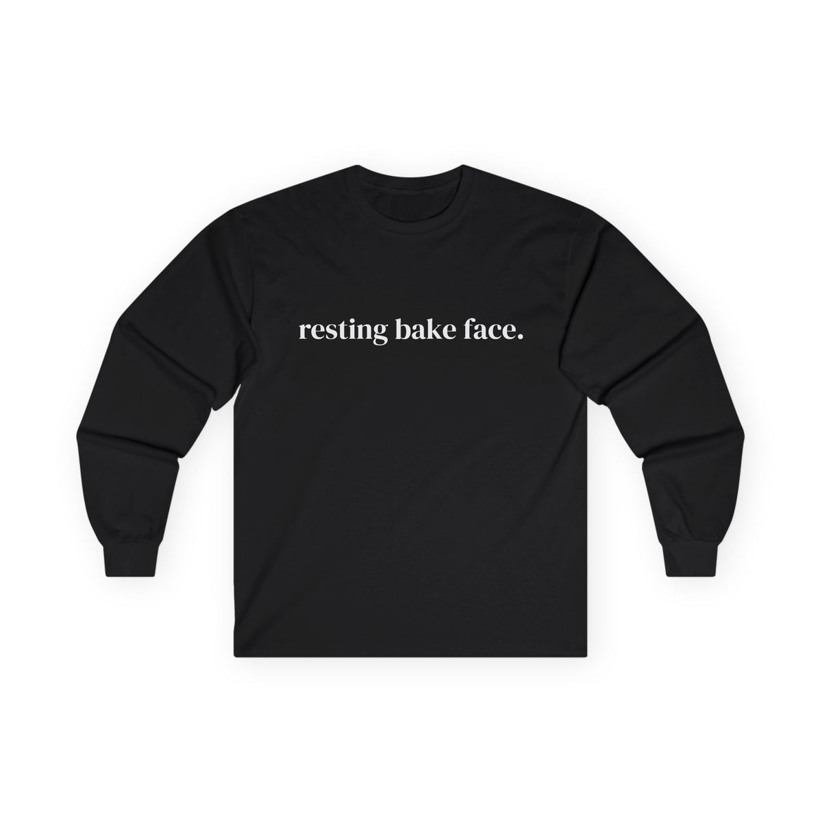 Resting Bake Face Long Sleeve Tee