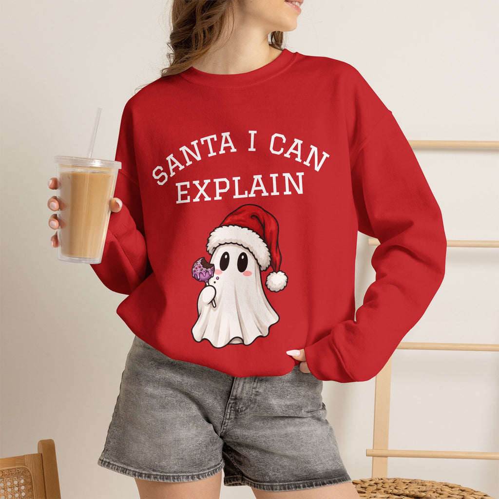 Santa I Can Explain Crewneck