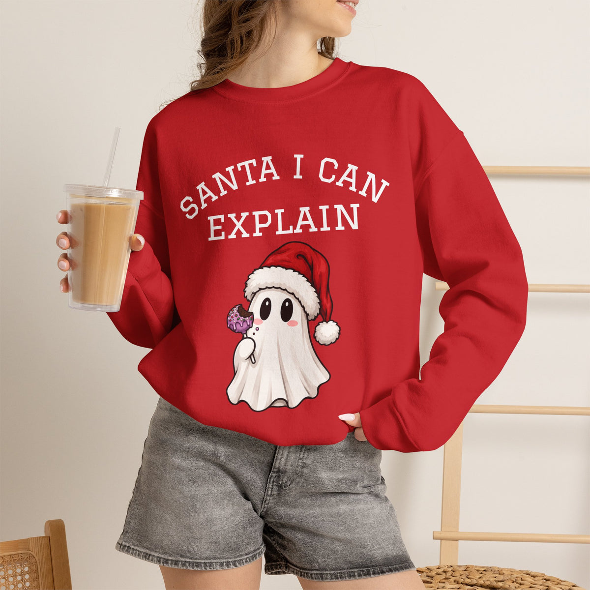 Santa I Can Explain Crewneck