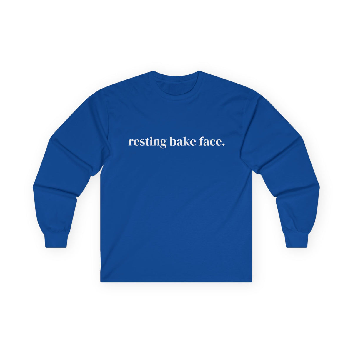 Resting Bake Face Long Sleeve Tee