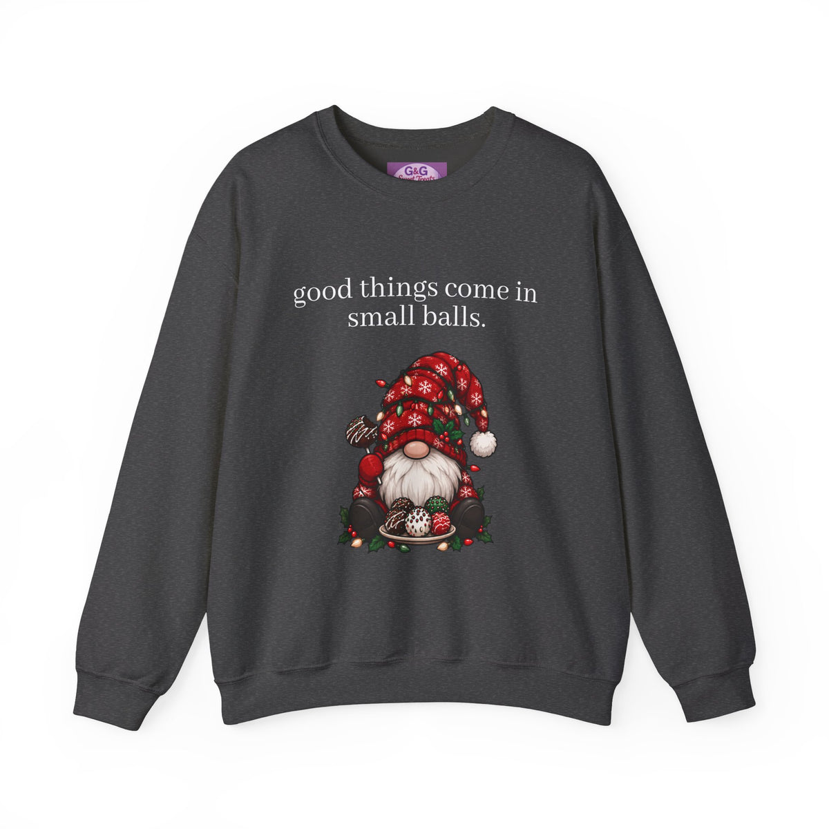 Good Things Come in Small Balls Crewneck