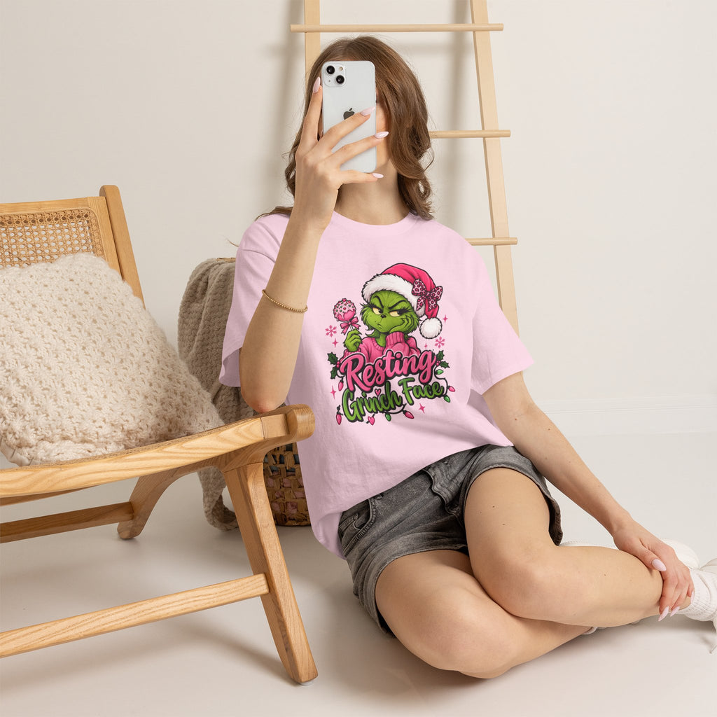 Resting Grinch Face Tee