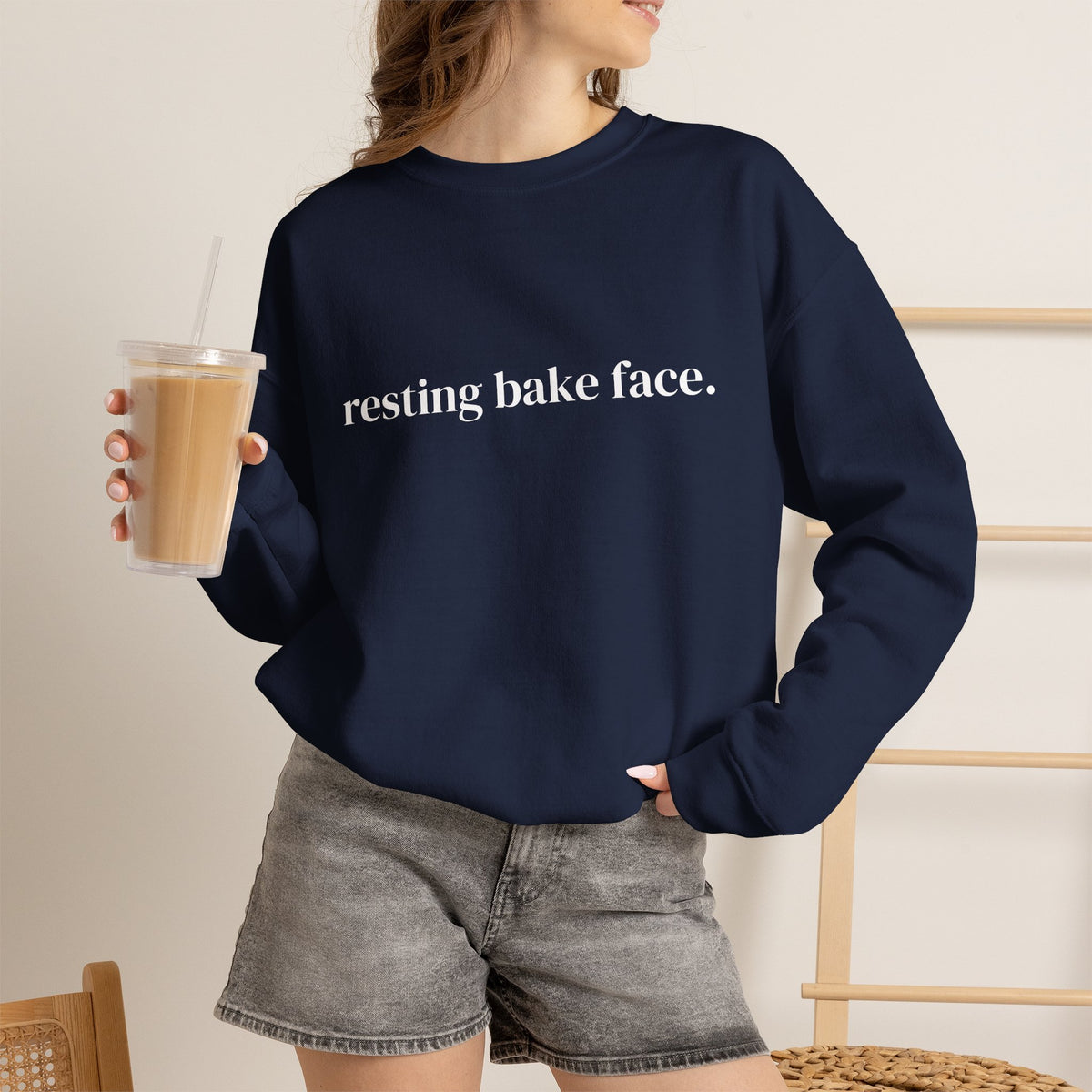Resting Bake Face Crewneck