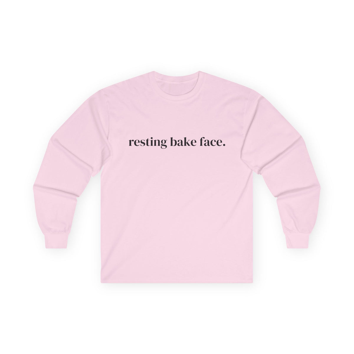 Resting Bake Face Long Sleeve Tee