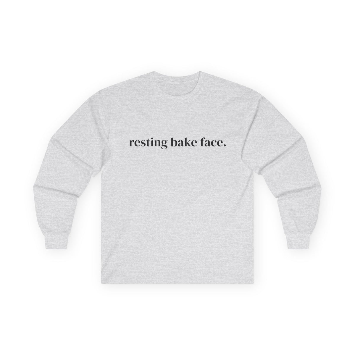 Resting Bake Face Long Sleeve Tee