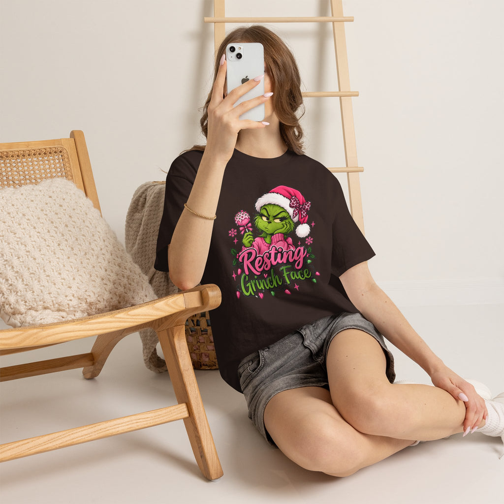 Resting Grinch Face Tee