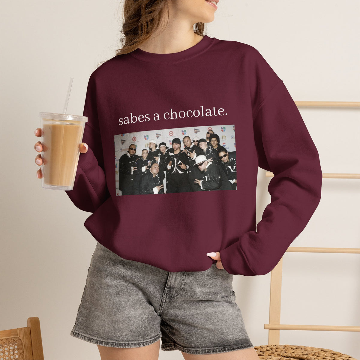 Sabes a Chocolate Crewneck