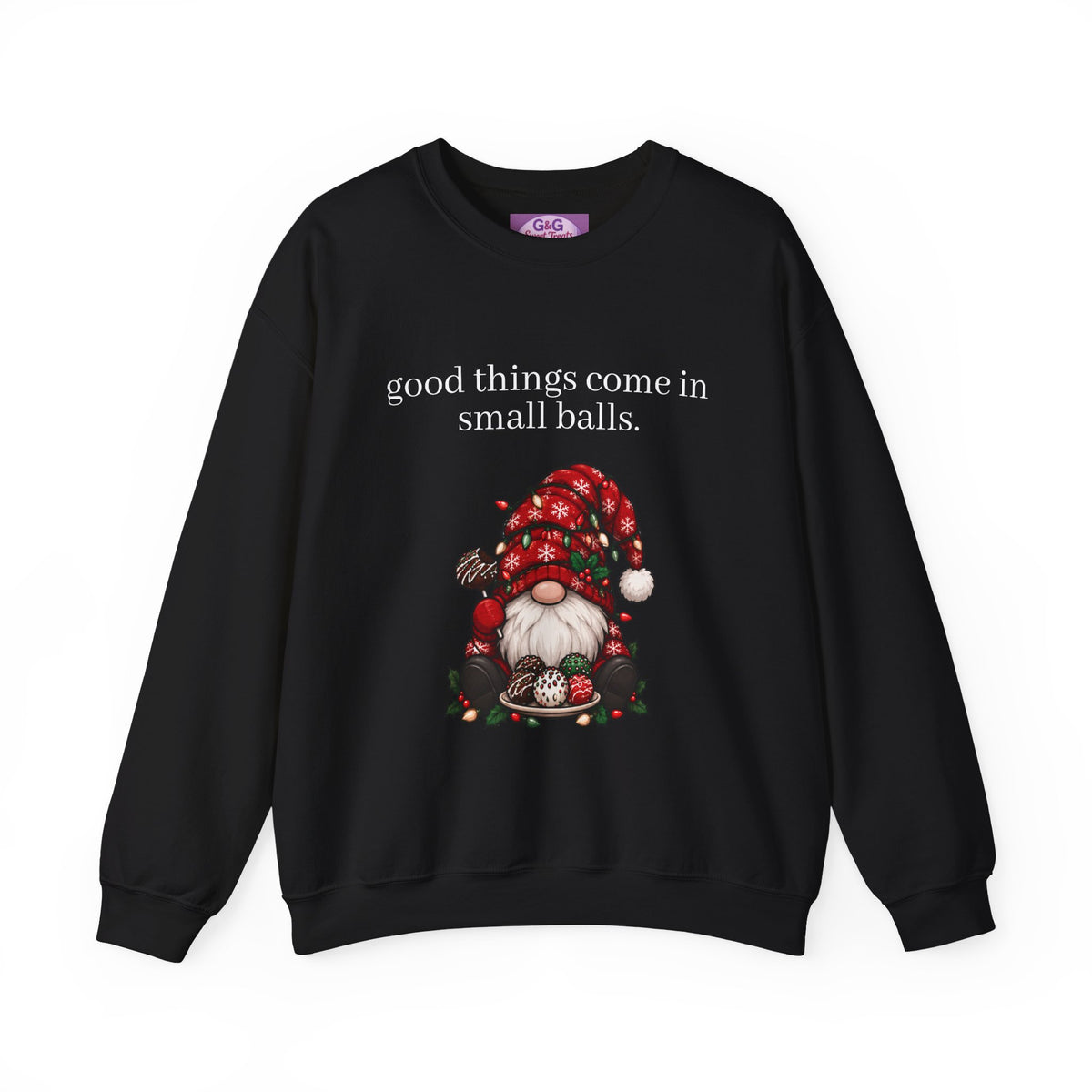 Good Things Come in Small Balls Crewneck