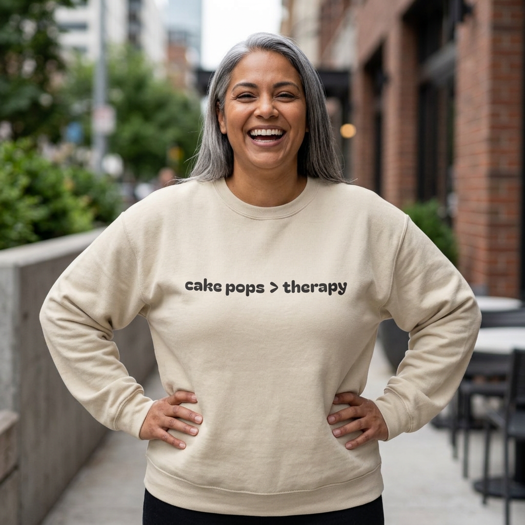 cakepops > therapy Crewneck