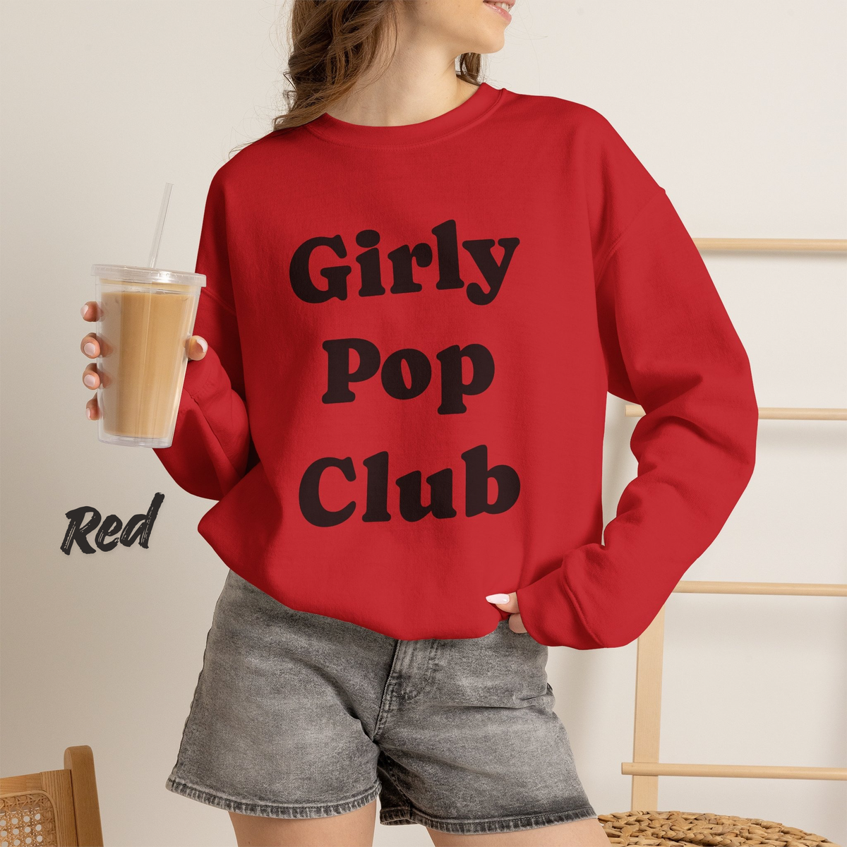 Girly Pop Club Crewneck
