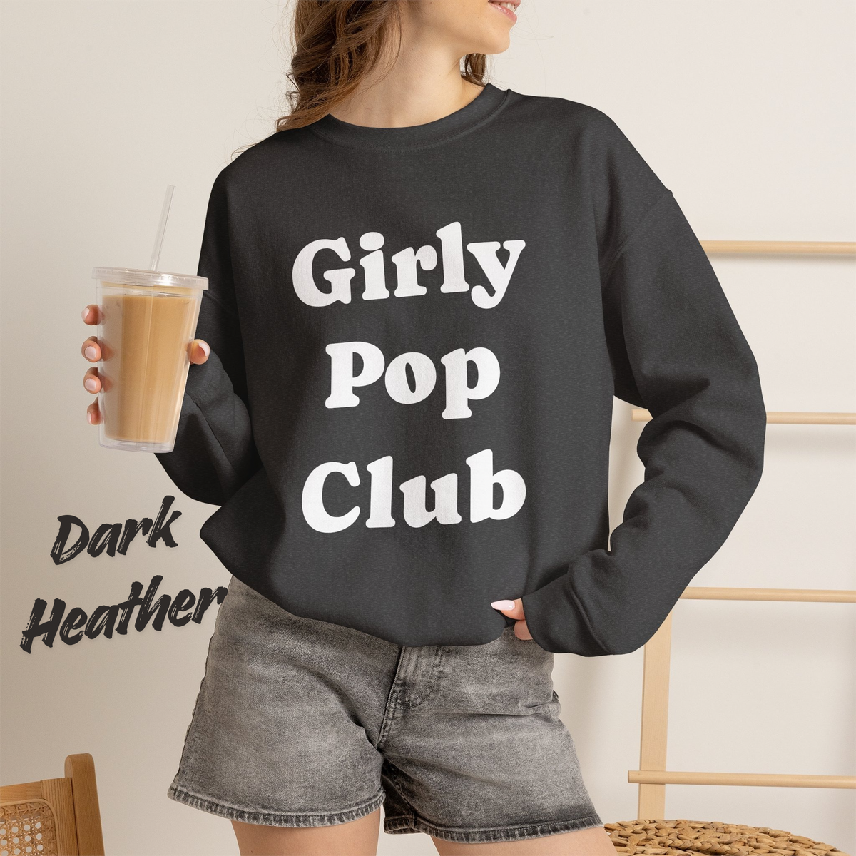 Girly Pop Club Crewneck