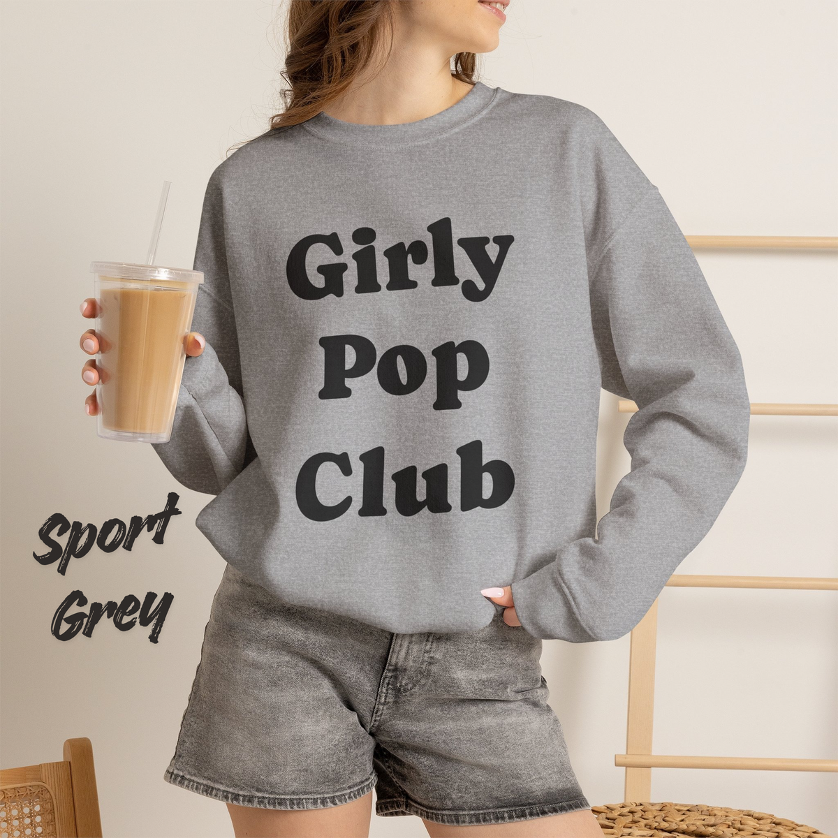 Girly Pop Club Crewneck