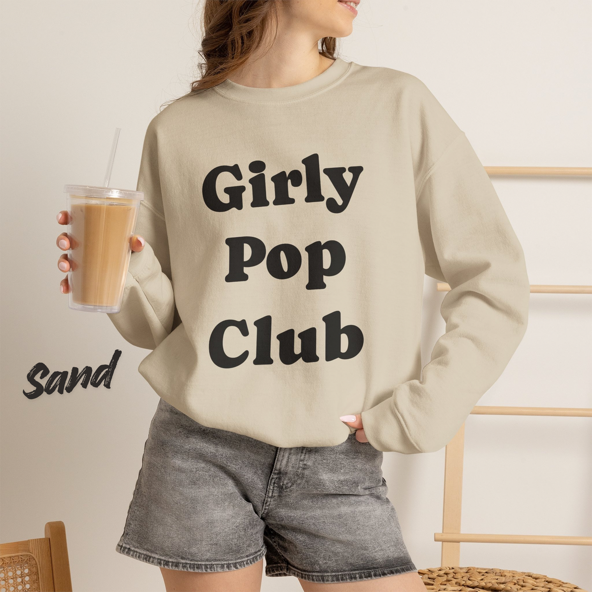 Girly Pop Club Crewneck