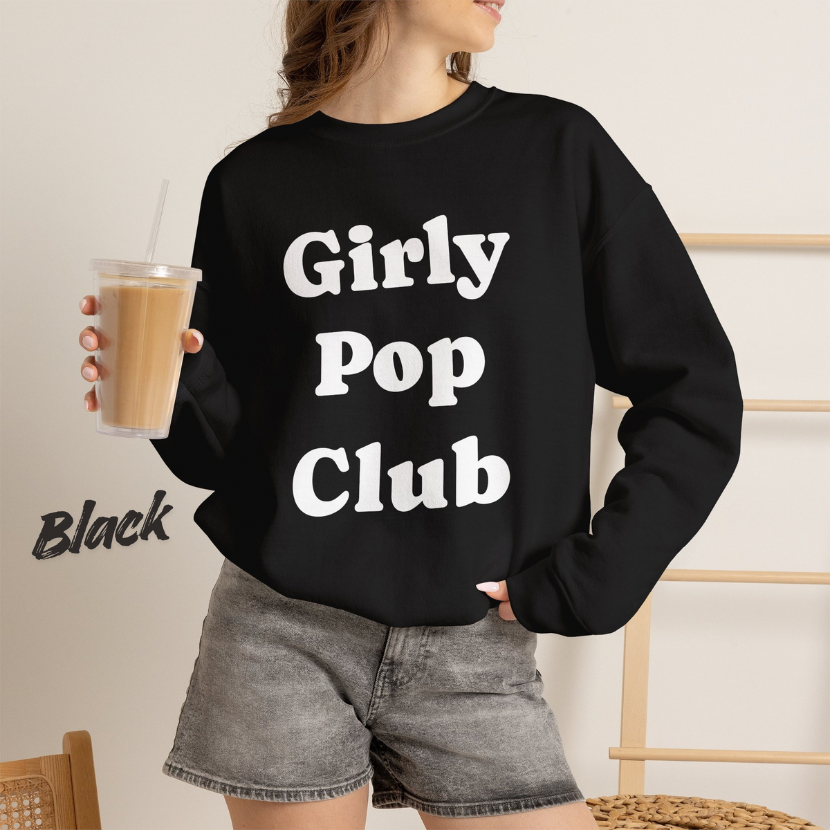 Girly Pop Club Crewneck