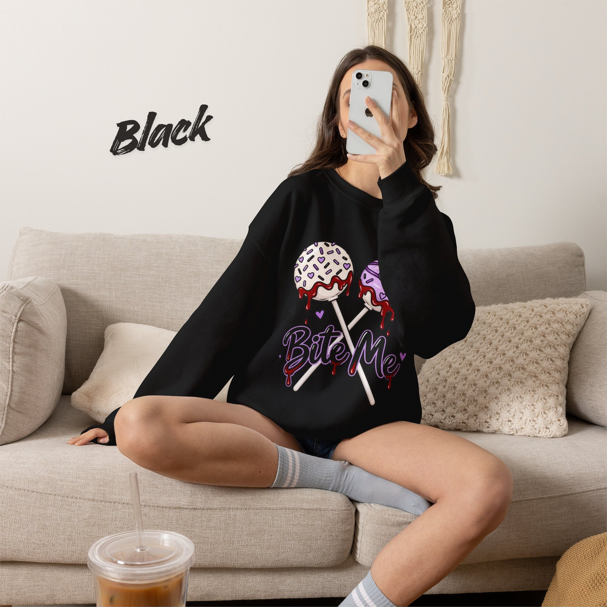 Bite Me Crewneck