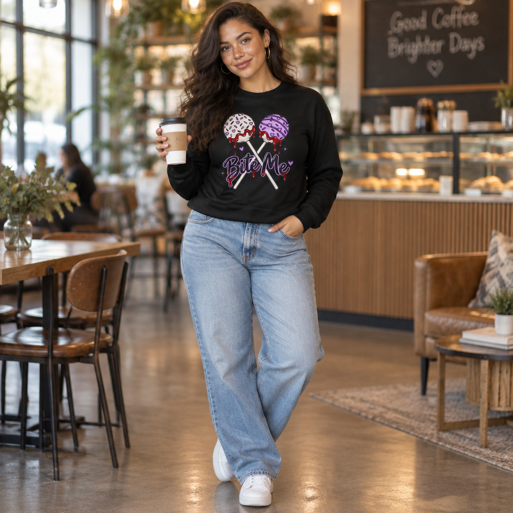 Bite Me Long Sleeve Tee