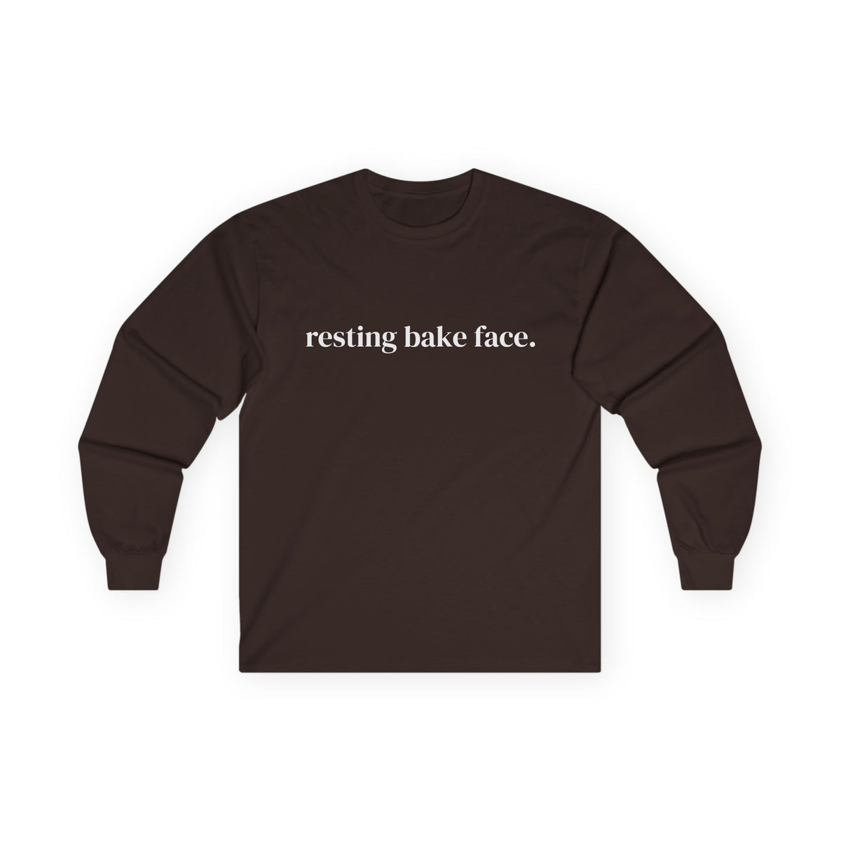 Resting Bake Face Long Sleeve Tee