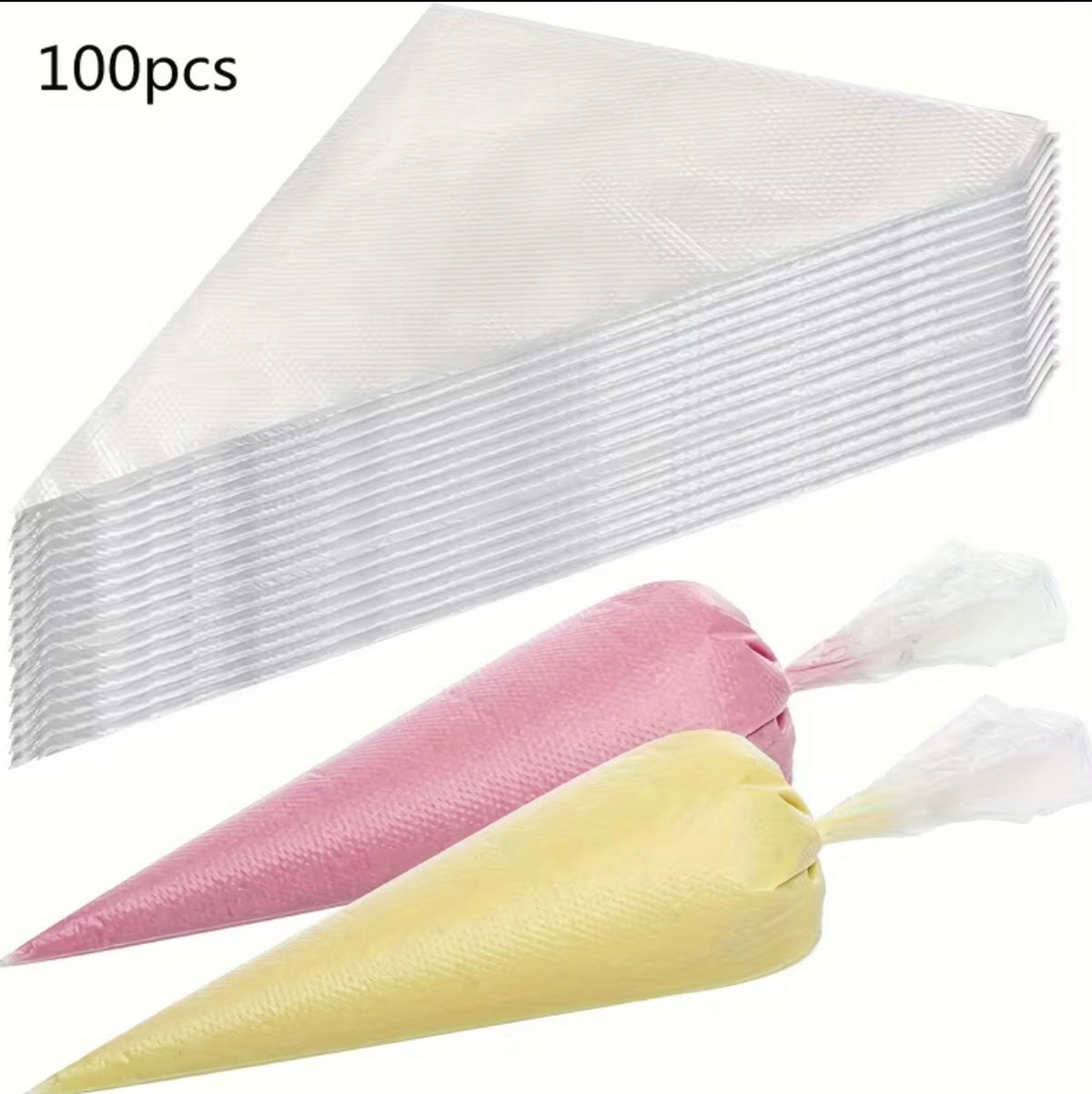 Piping Bags- 100pcs
