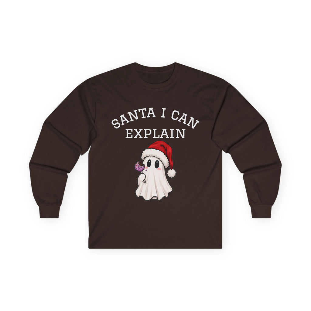 Santa I Can Explain Long Sleeve Tee