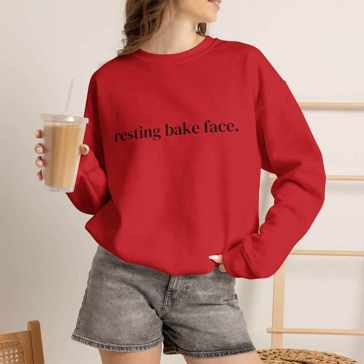 Resting Bake Face Crewneck