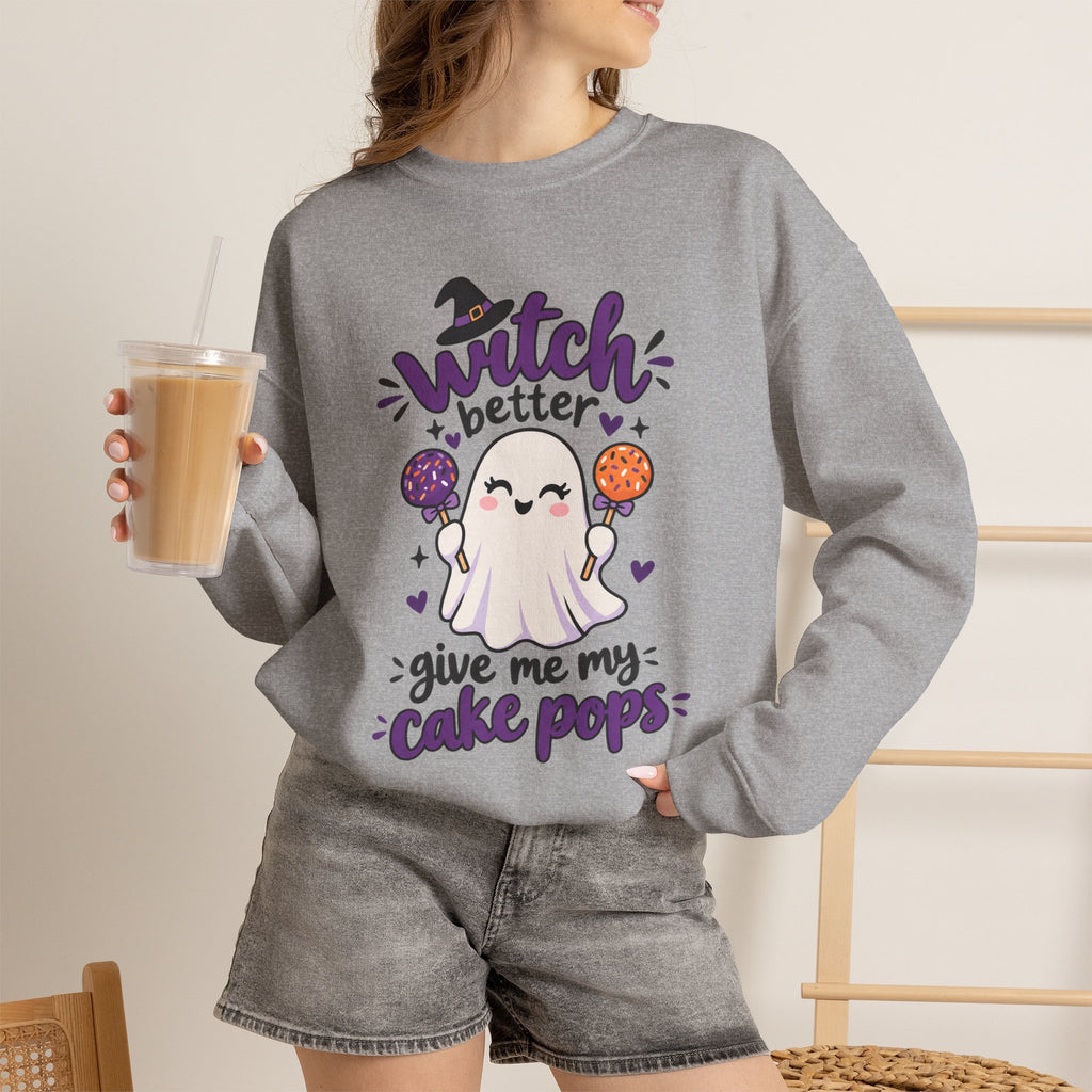 Witch Better Give Me My Cake Pops Crewneck