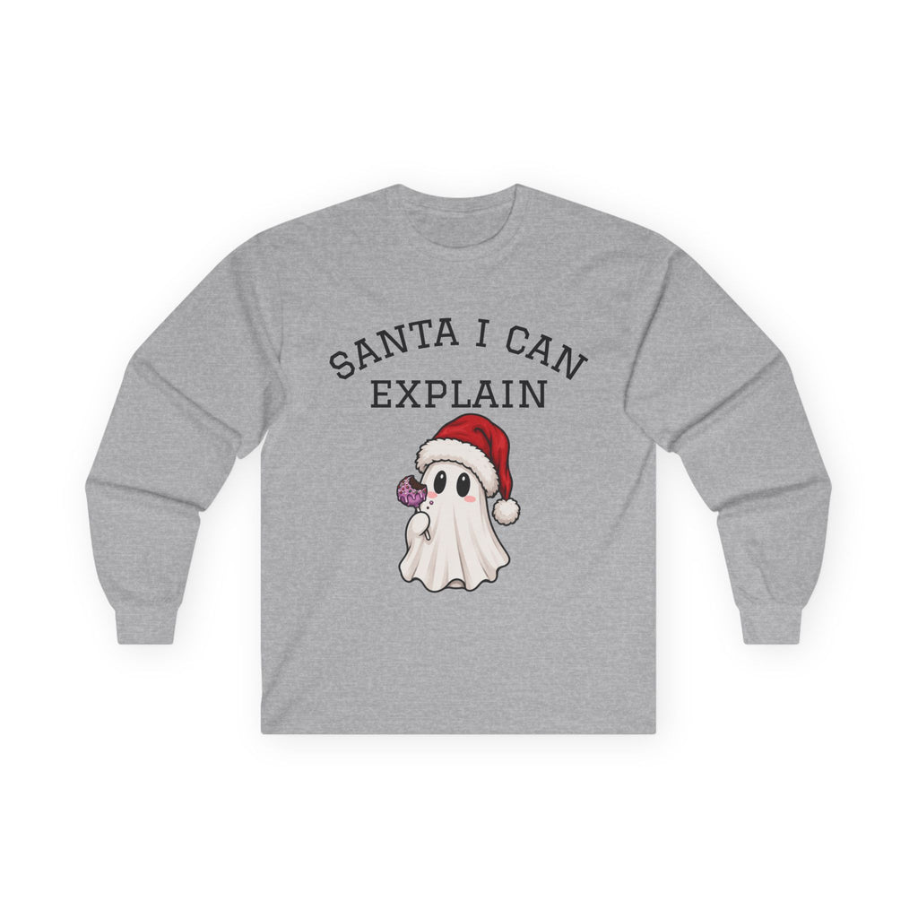 Santa I Can Explain Long Sleeve Tee