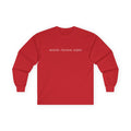 mezcla • hornea • repite long sleeve tee