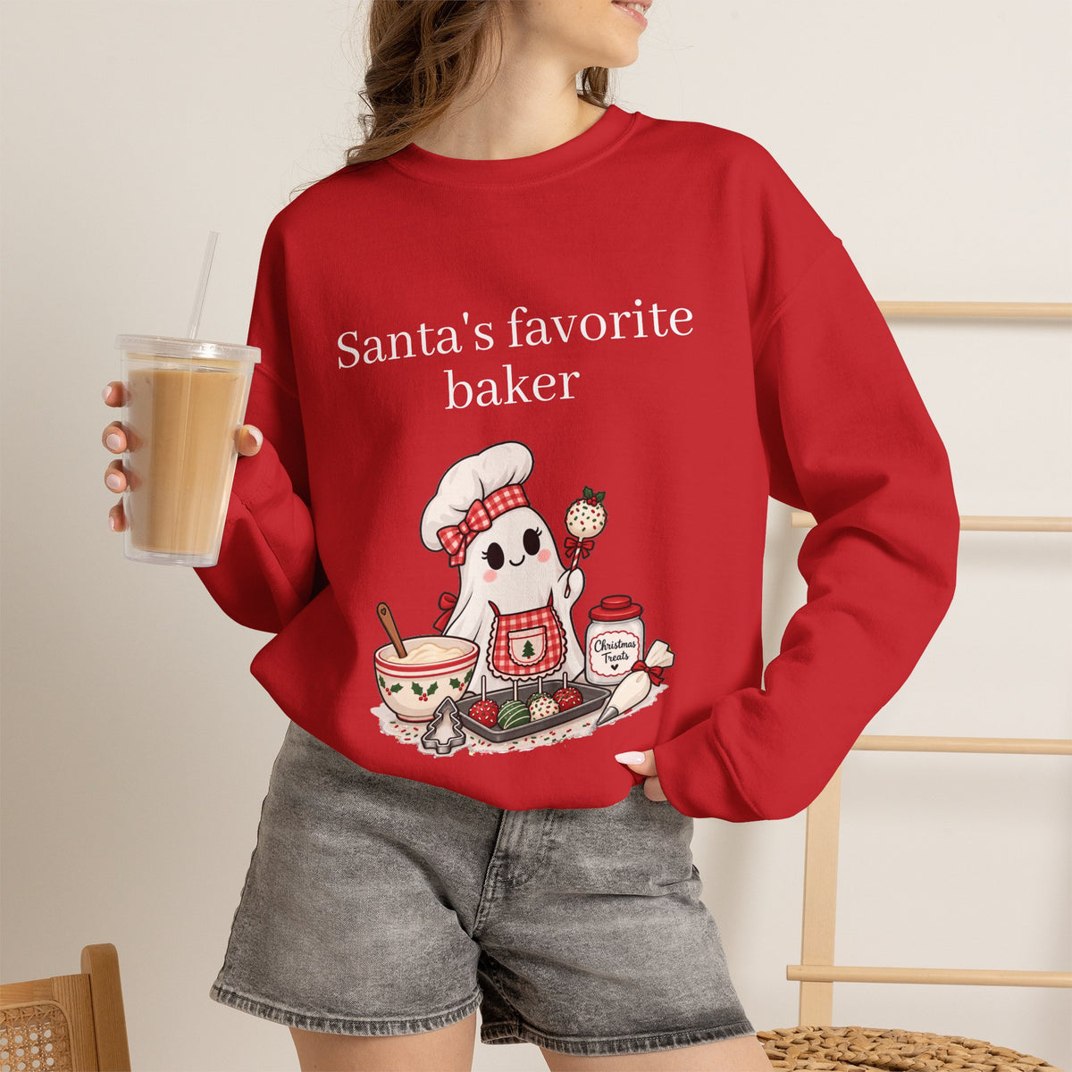 Santa's Favorite Baker Crewneck
