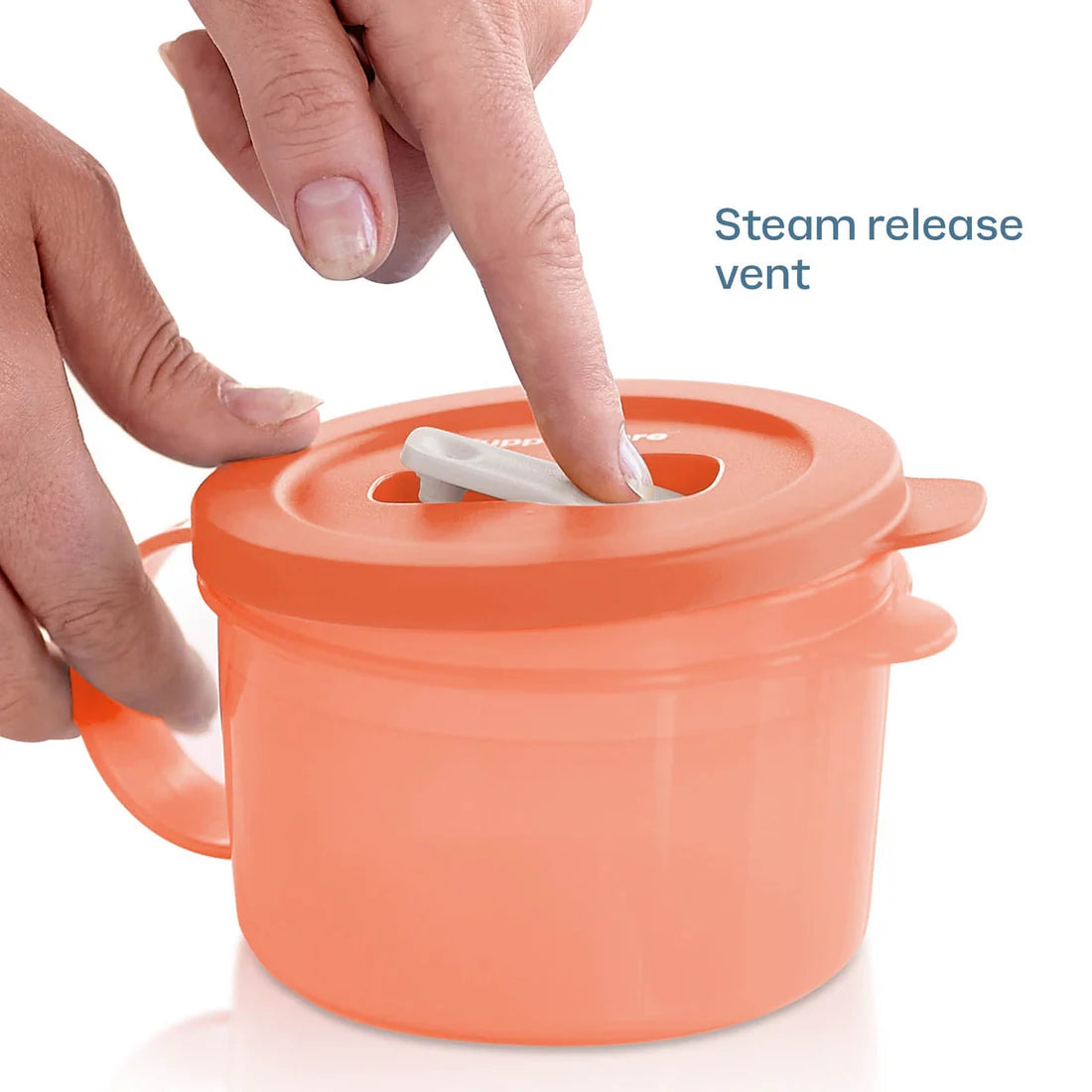 Tupperware CrystalWave Soup Mug
